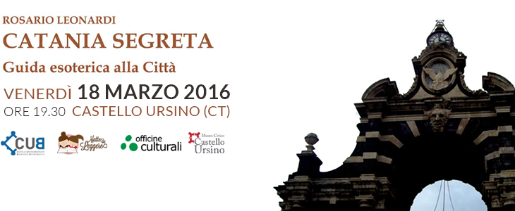 Venerdì 18 marzo la presentazione del libro di Rosario Leonardi al Castello Ursino