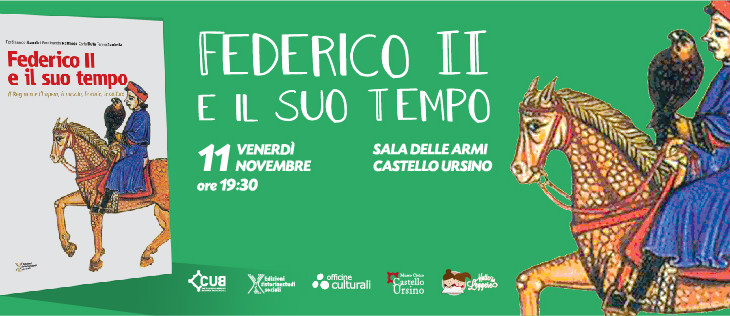 Venerdì 11 novembre “Federico II e il suo tempo”, la presentazione del libro a Castello Ursino