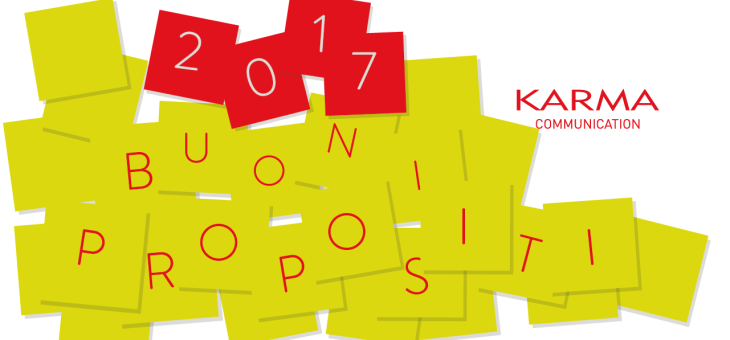 I vostri buoni propositi per il 2017