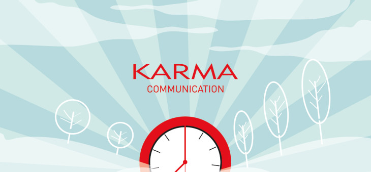 La felicità di Karma Communication per le giornate più lunghe