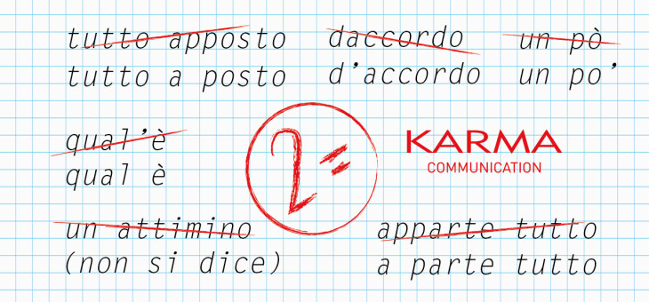 Refuso Vs Errore di grammatica