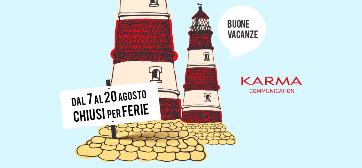 Facciamo una piccola pausa, ricominciamo il 21 agosto
