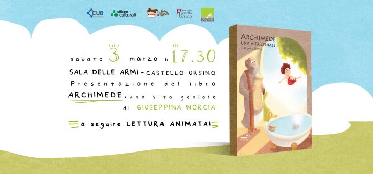 Giuseppina Norcia presenta “Archimede una vita geniale” in Sala delle Armi del Castello Ursino