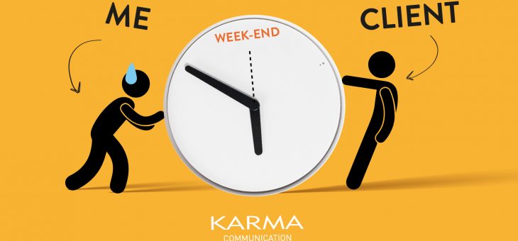 Il non vuoto tra il venerdì pomeriggio e il lunedì mattina