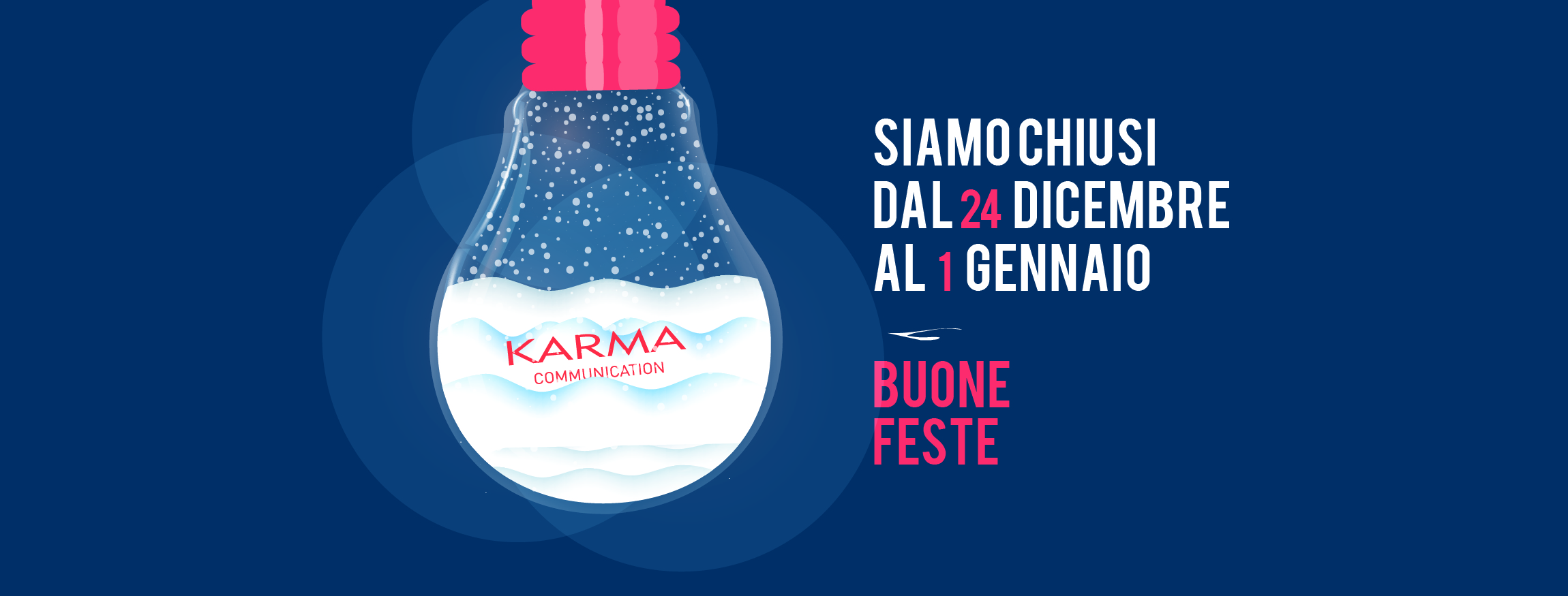 Karma Communication - Chiudi per le feste